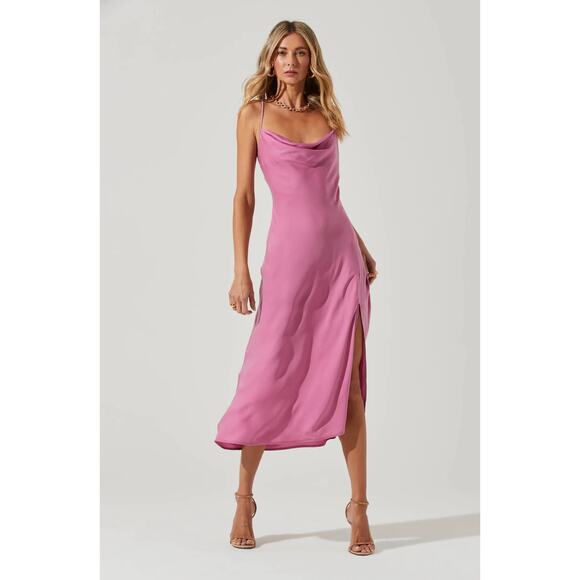 Astr Dresses & Skirts - ASTR the Label Gaia Dress in Icy Pink Size M